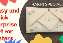 Easy gift Idea | How can make a special gift for Sister on Rakhi | रक्षा बंधन गिफ़्ट